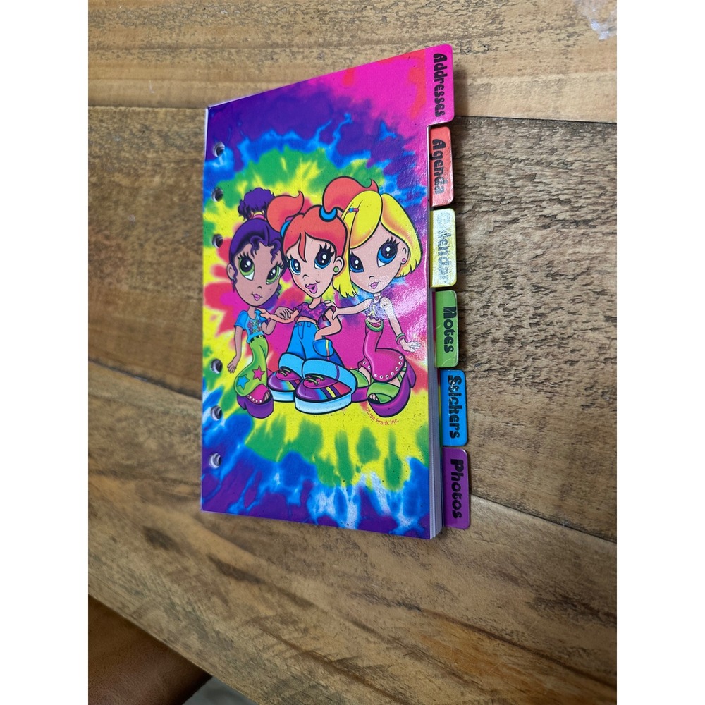 Lisa Frank Girl Gotta Have It Planner Inserts Refill Stickers Tie Dye Vintage